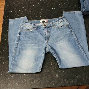 Cabi Light Wash Denim  High Straight Jeans Womens  size 8